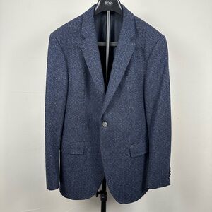 100% Wool SARAR blazer Navy Blue 40 R